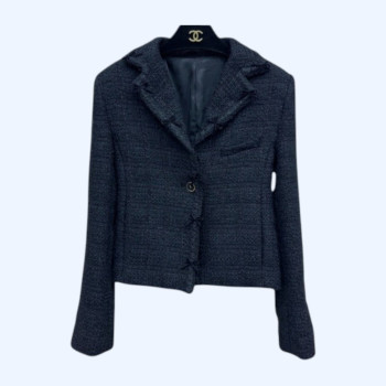 [ Chanel ] 샤넬 포켓 카라 자켓