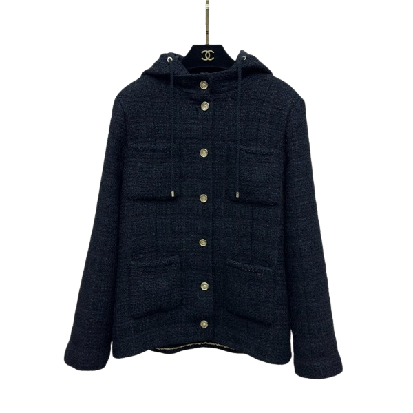 [ Chanel ] 샤넬 후드 코트