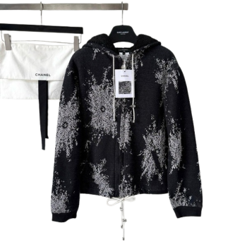 [ Chanel ] 샤넬 양털 후드 집업