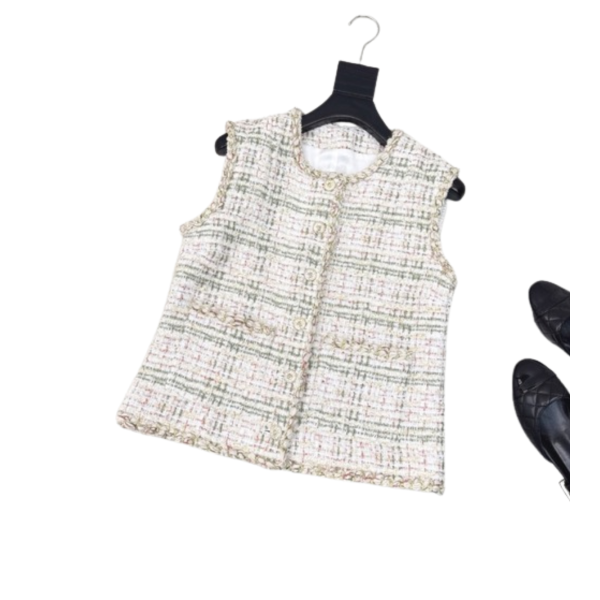 [Chanel] 샤넬 우븐 베스트