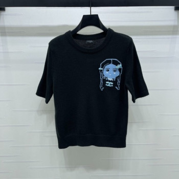 [ Chanel ] 샤넬 울 반팔 니트