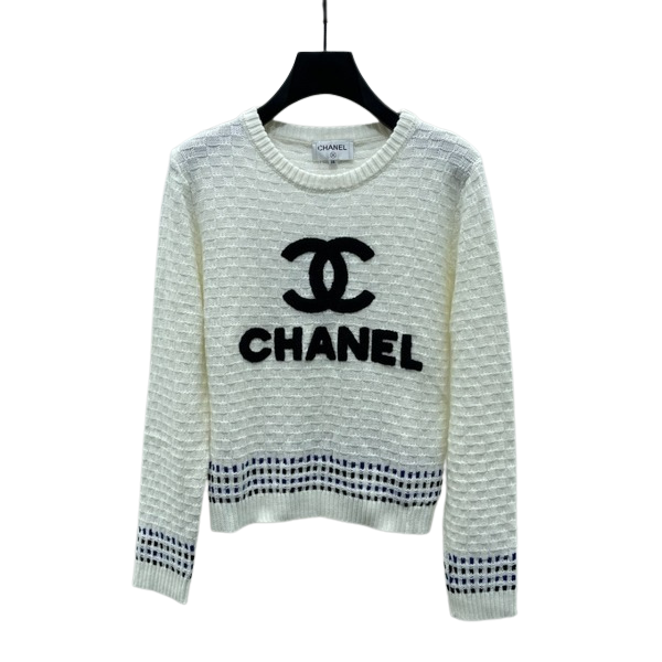 [ Chanel ] 샤넬 CC 라운드 니트
