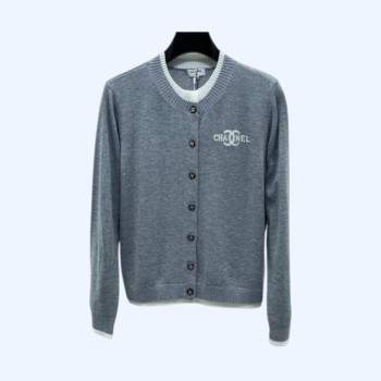 [ Chanel ] 샤넬 레이어드 울 니트 가디건