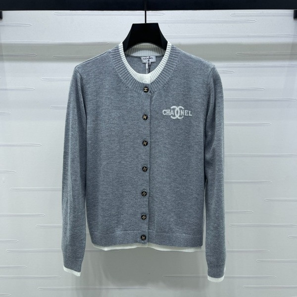 [ Chanel ] 샤넬 레이어드 울 니트 가디건
