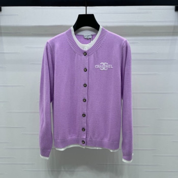 [ Chanel ] 샤넬 레이어드 울 니트 가디건