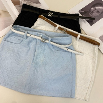[ 샤넬 ] 25ss 하이웨스트 스커트