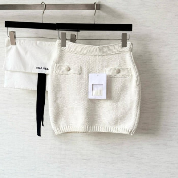 [ Chanel ] 샤넬 포켓 니트 스커트