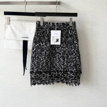 [ Chanel ] 샤넬 프릴 니트 스커트