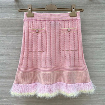 [ Chanel ] 샤넬 캐시미어 니트 스커트