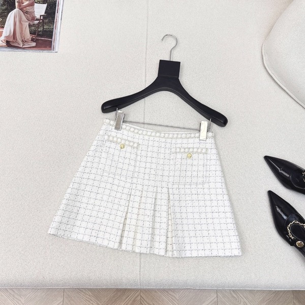 [Chanel] 샤넬 우븐 미니 스커트