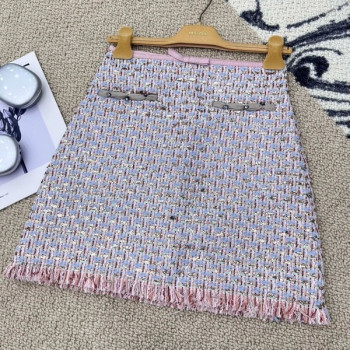 [ Chanel ] 샤넬 우븐 트위드 스커트