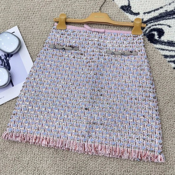 [ Chanel ] 샤넬 우븐 트위드 스커트