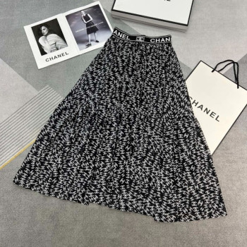 [ Chanel ] 샤넬 CC 플레어 스커트