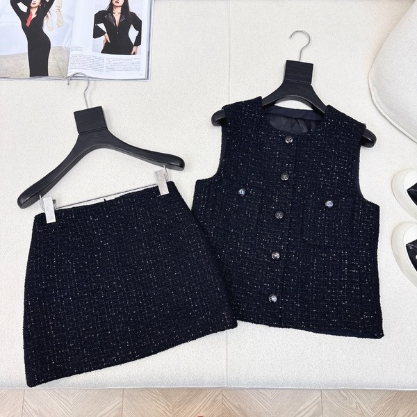 [ 샤넬 ] 25ss 투피스 set