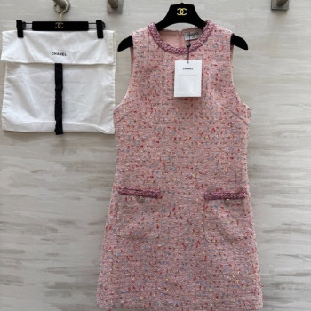 [ 샤넬 ] 25ss 트위드 원피스