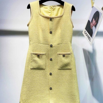 [ 샤넬 ] 25ss 트위드 나시 원피스