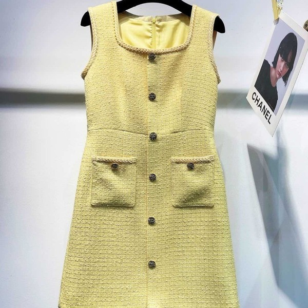 [ 샤넬 ] 25ss 트위드 나시 원피스
