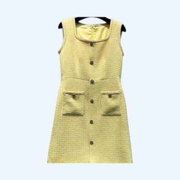 [ 샤넬 ] 25ss 트위드 나시 원피스