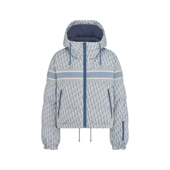 DiorAlps 후드 크롭 푸퍼 재킷