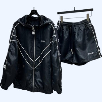 [ 샤넬 ] 25ss 바람막이 집업 set