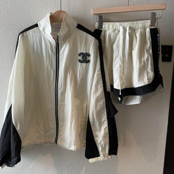 [ 샤넬 ] CC 바람막이 집업 set