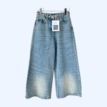 [ Chanel ] 샤넬 체인 데님 팬츠