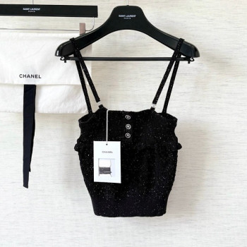 [ Chanel ] 샤넬 펀칭 울 니트 나시