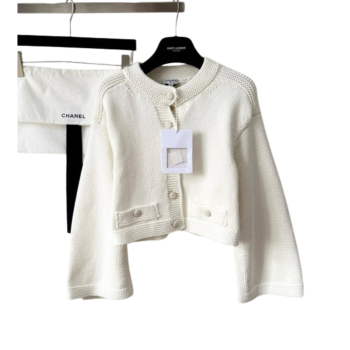 [ Chanel ] 샤넬 라운드 니트 가디건