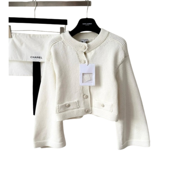 [ Chanel ] 샤넬 라운드 니트 가디건