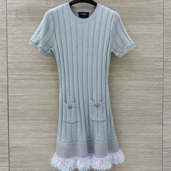 [ Chanel ] 샤넬 캐시미어 니트 원피스