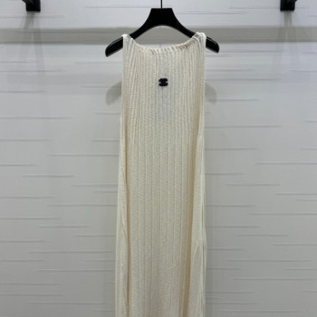 [ Chanel ] 샤넬 홀터넥 셔링 니트 원피스