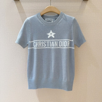 [ Dior ] 디올 라운드 반팔 니트
