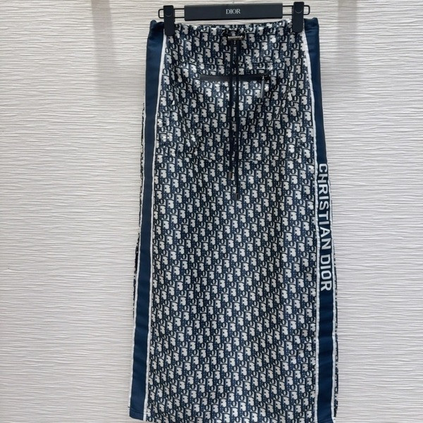 [ Dior ] 디올 로고 밴딩 롱 스커트