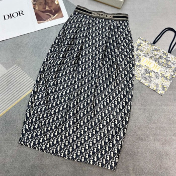 [ Dior ] 디올 밴딩 롱 스커트
