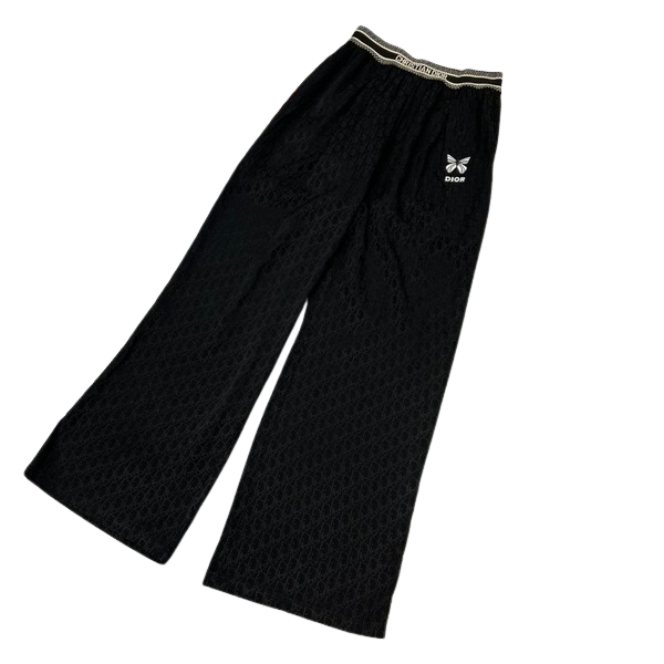 [ Dior ] 디올 자수 밴딩 팬츠