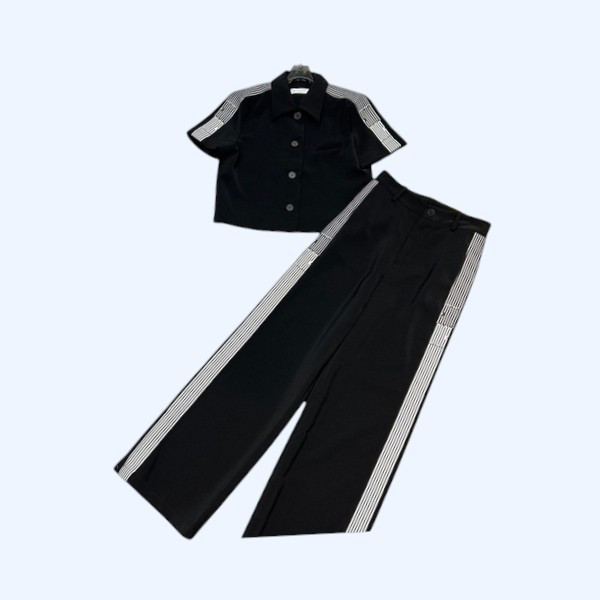 [ Dior ] 디올 카라 투피스