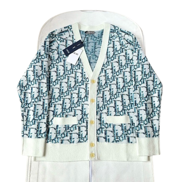 [ Dior ] 디올 로고 울 니트 가디건