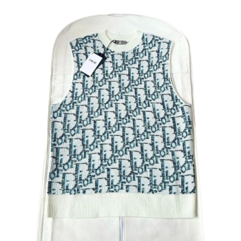 [ Dior ] 디올 로고 울 니트 베스트