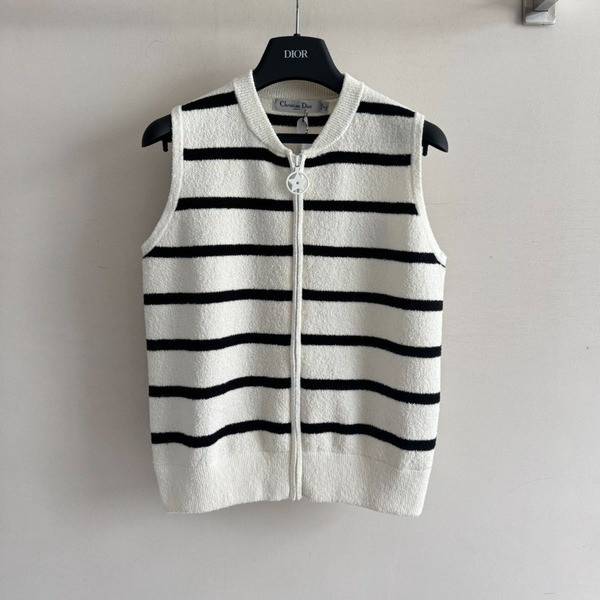[ Dior ] 디올 스트라이프 집업 베스트