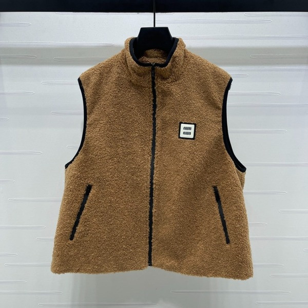 [ Miu Miu ] 미우미우 플리스 집업 베스트