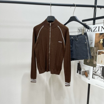 [ Miu Miu ] 미우미우 니트 집업 가디건