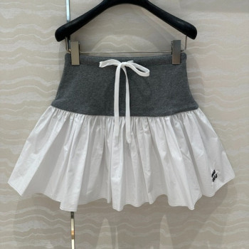 [ 미우미우 ] 25ss 순면 스커트