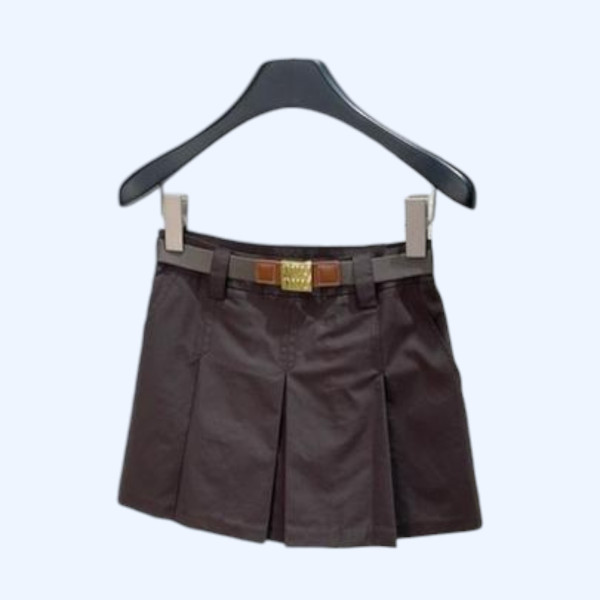 [ Miu Miu ] 미우미우 벨트 미니 스커트
