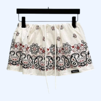 [ Miu Miu ] 미우미우 스트링 미니 스커트