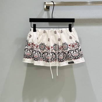 [ Miu Miu ] 미우미우 스트링 미니 스커트