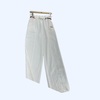 [ Miu Miu ] 미우미우 벨트 밴딩 팬츠