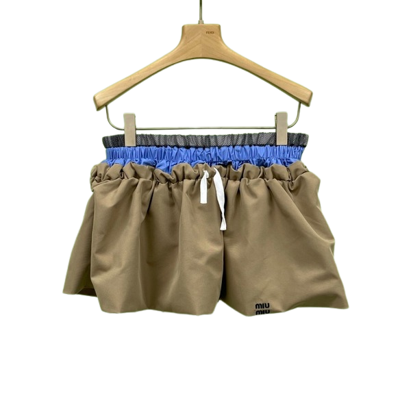 [ Miu Miu ] 미우미우 밴딩 벌룬 스커트
