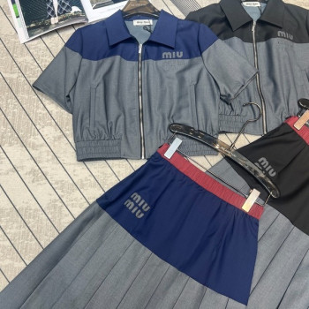 [ 미우미우 ] 25ss 투피스 세트