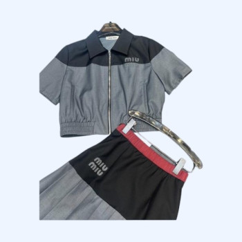 [ 미우미우 ] 25ss 투피스 세트