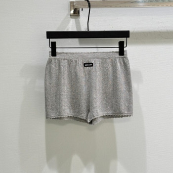 [ Miu Miu ] 미우미우 펀칭 골지 니트 팬츠